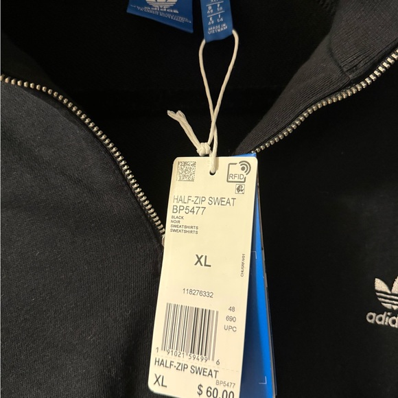 Women’s XL Adidas Half zip sweatshirt - Picture 2 of 4